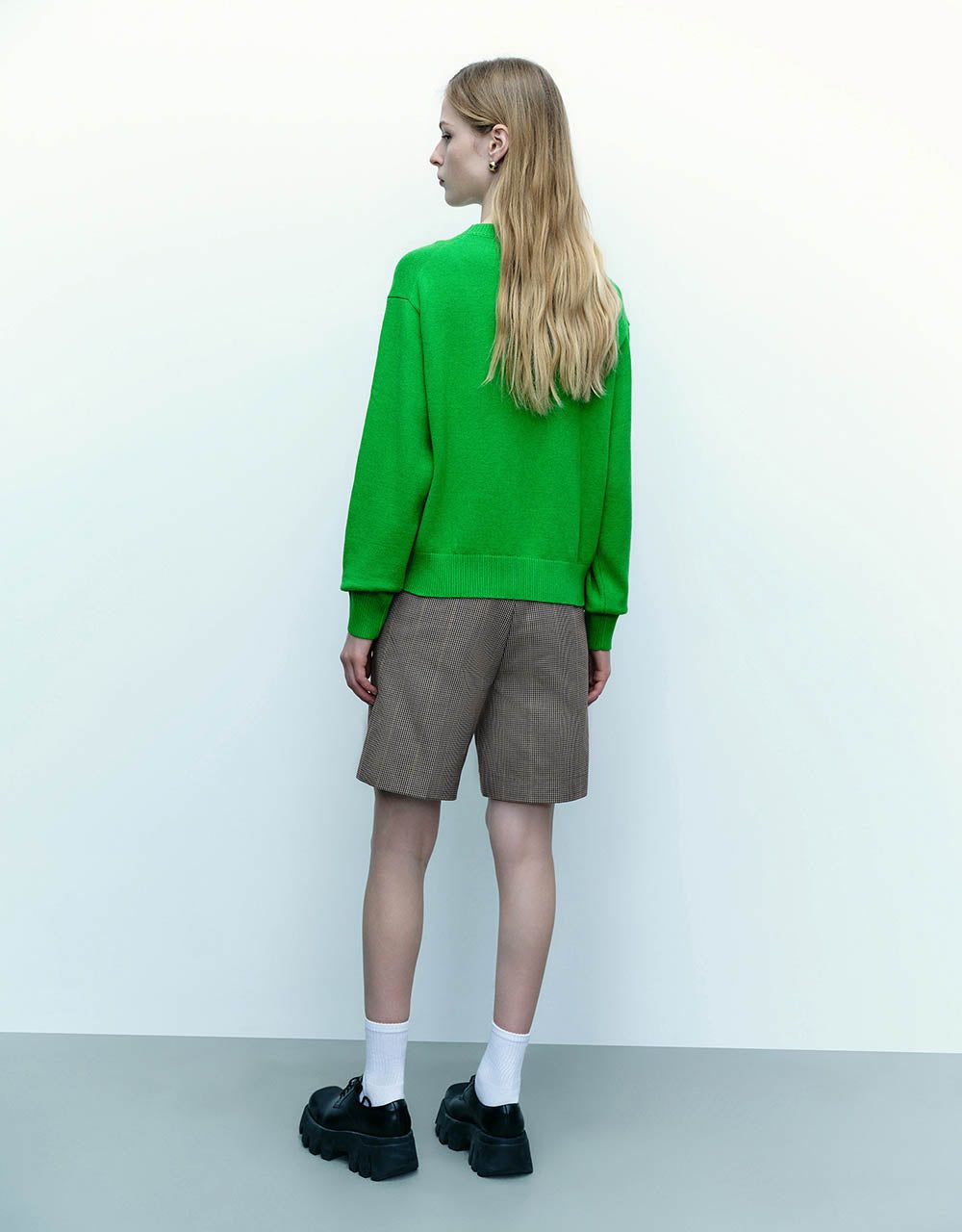 Crew Neck Knitted T-Shirt sold by Urban Revivo product image thumbnail 4