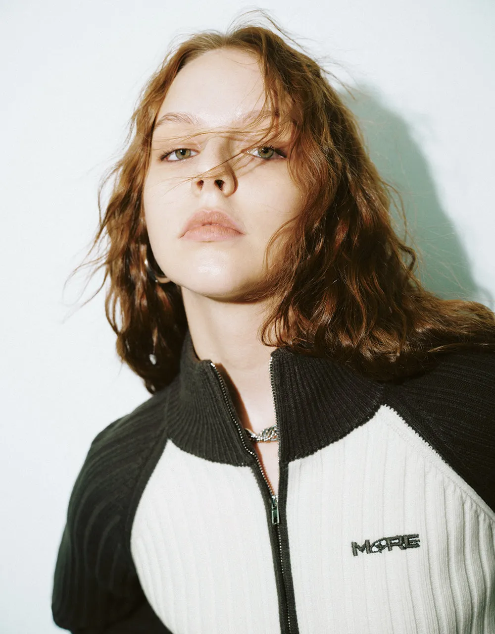 Zipper Front Raglan Sleeve Knitted Cardigan sold by Urban Revivo product image thumbnail 4