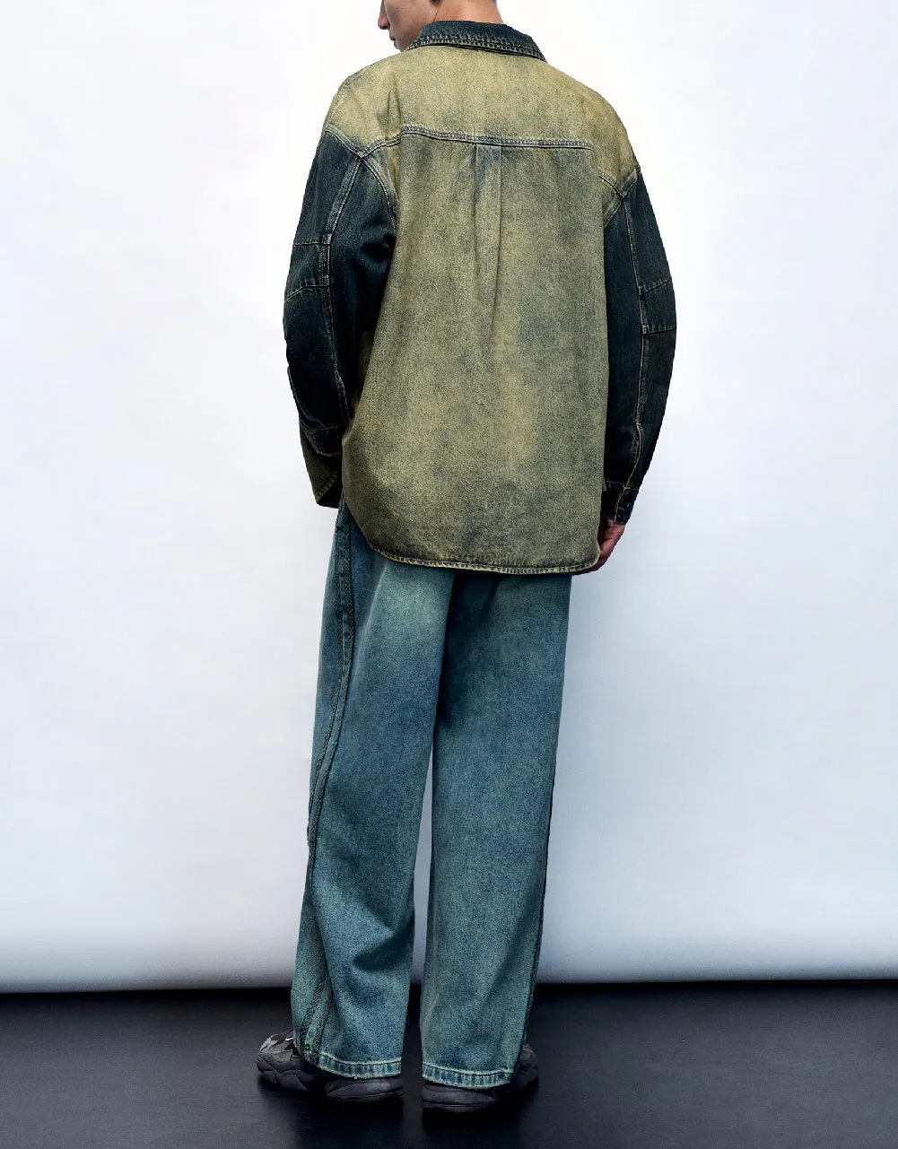 Oversized Denim Shirt sold by Urban Revivo product image thumbnail 4