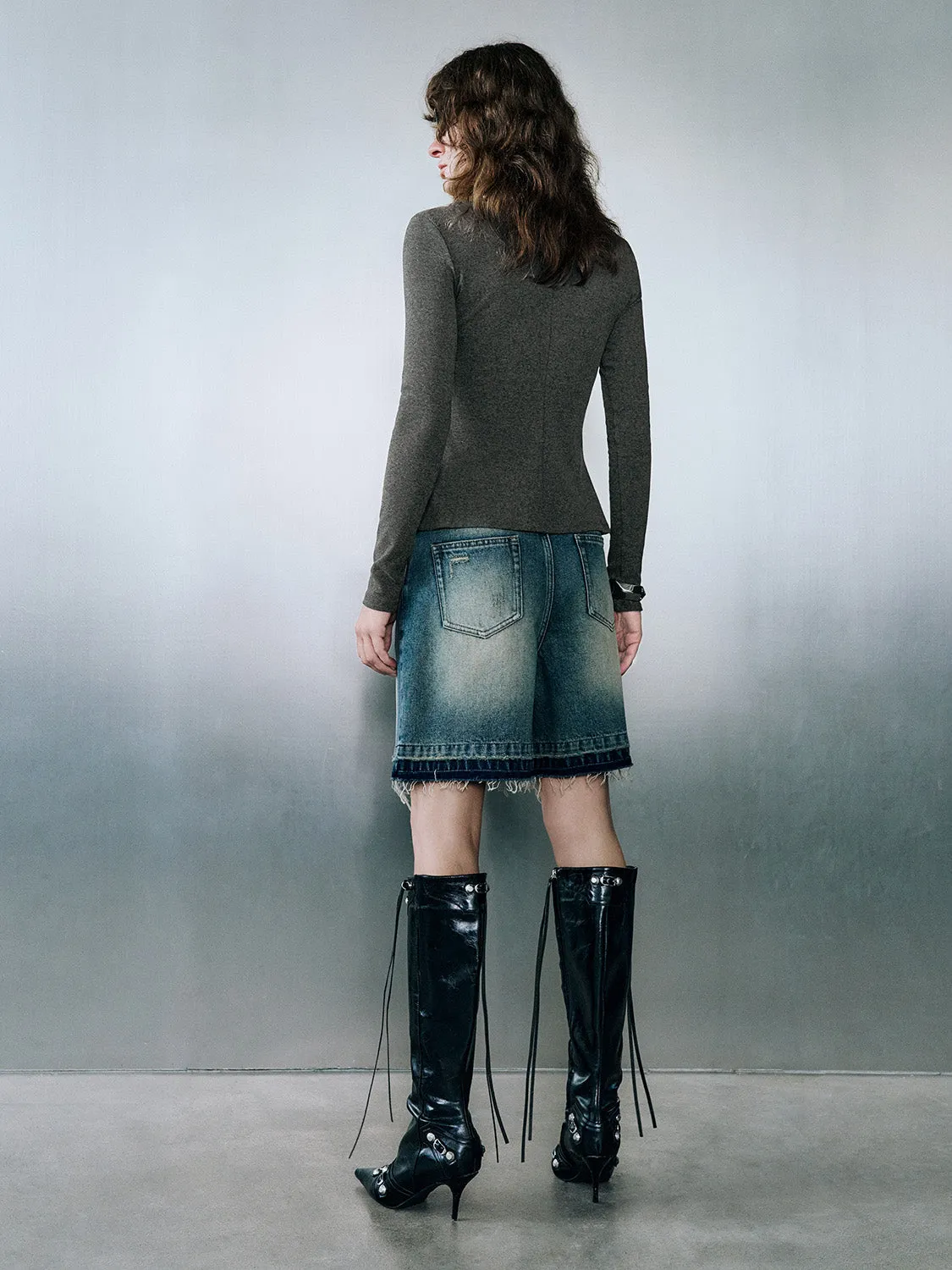 Halter Neck 2 In 1 Skinny Blouse sold by Urban Revivo product image thumbnail 4