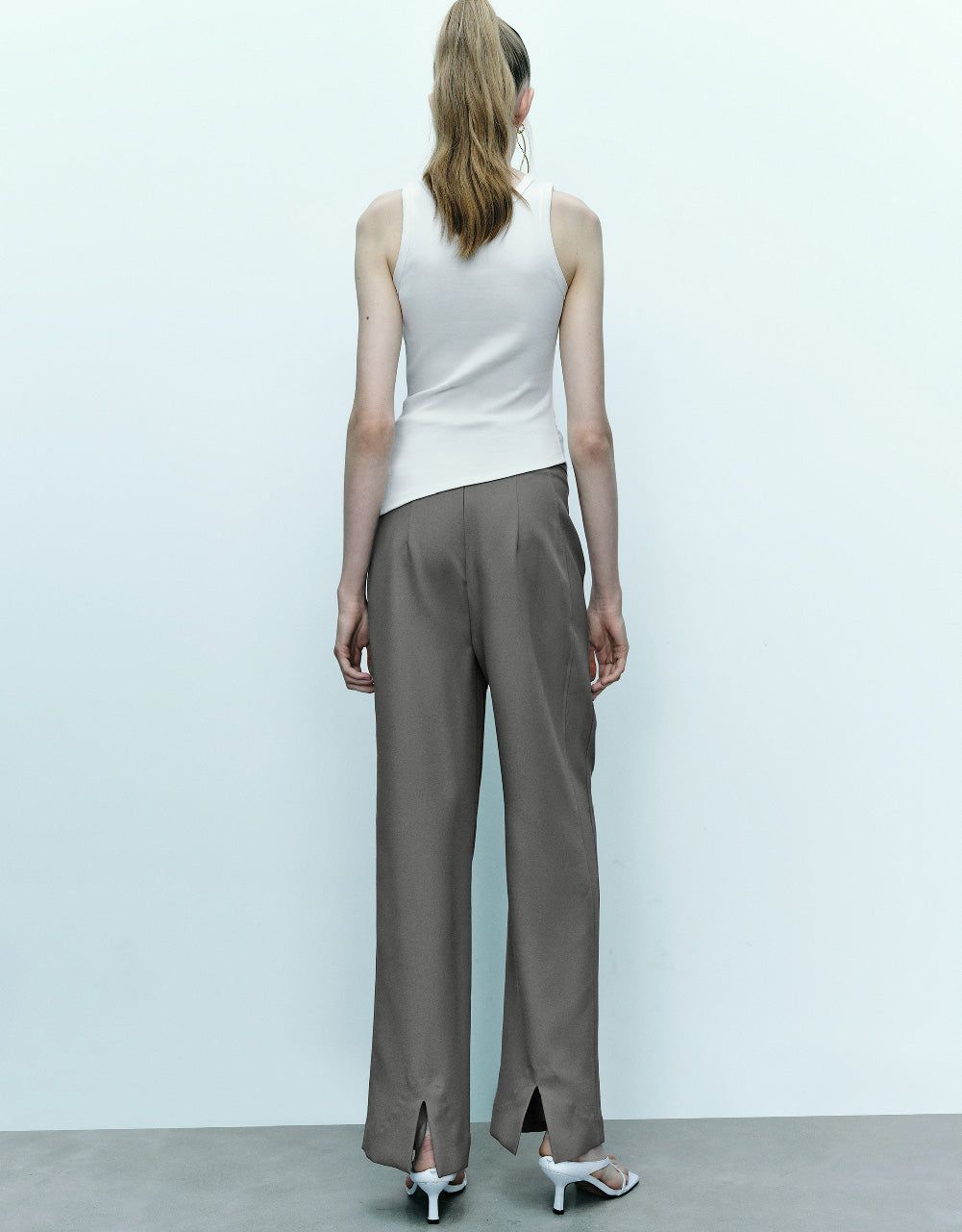 Loose Wide-Leg Pants sold by Urban Revivo product image thumbnail 5