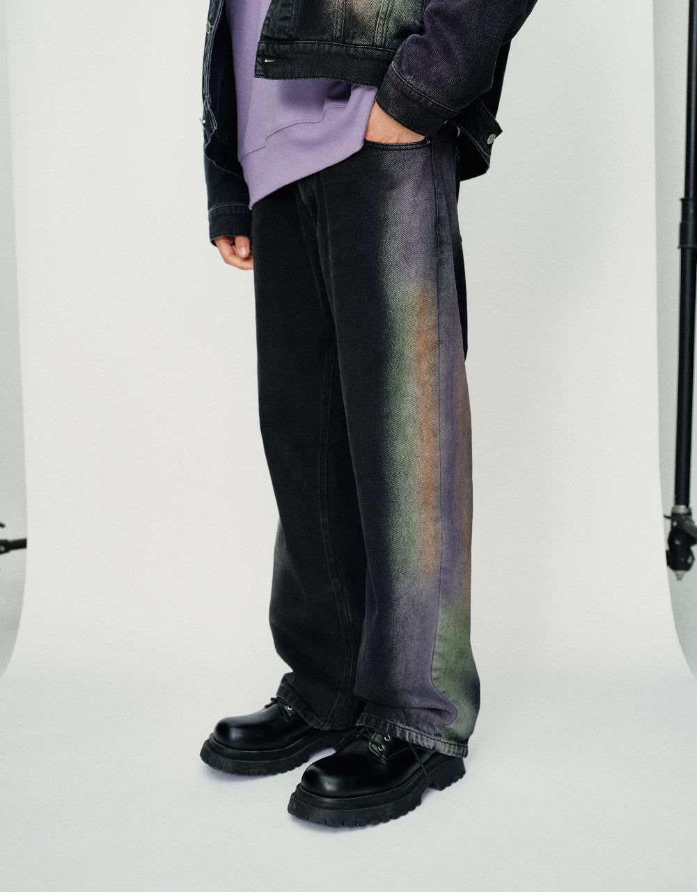 Printed Straight Jeans sold by Urban Revivo product image thumbnail 4