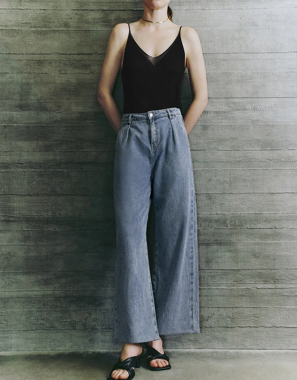 Wide-Leg Jeans sold by Urban Revivo product image thumbnail 2