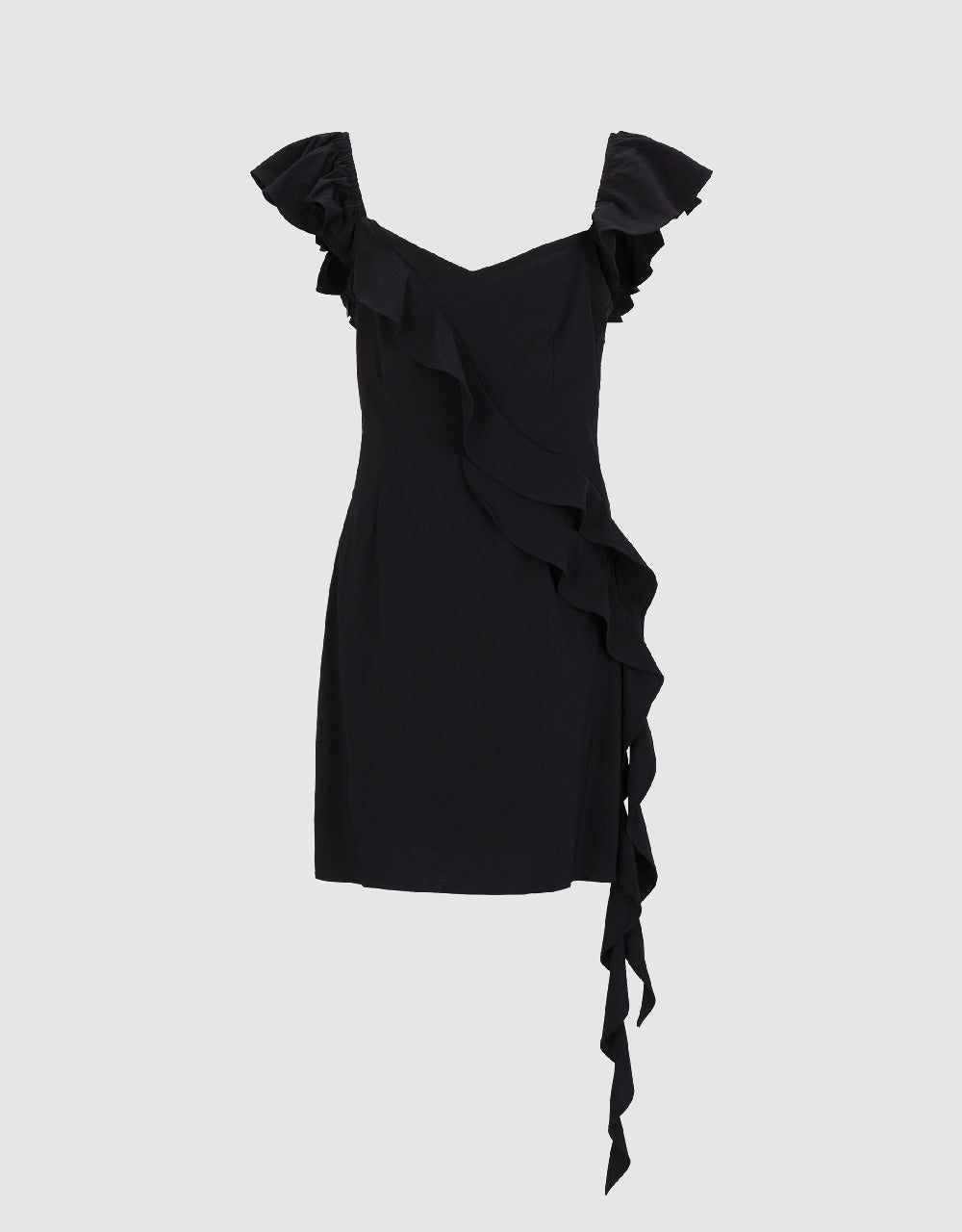 Sleeveless Ruffle Skater Dress sold by Urban Revivo product image thumbnail 2