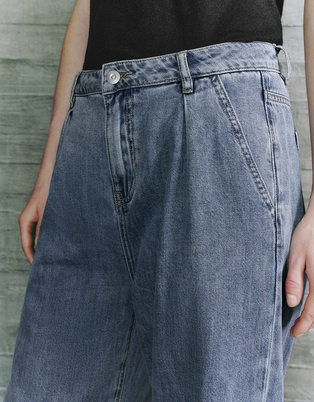 Wide-Leg Jeans sold by Urban Revivo product image thumbnail 5