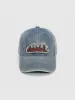 Letter Embossed Denim Baseball Cap sold by Urban Revivo
