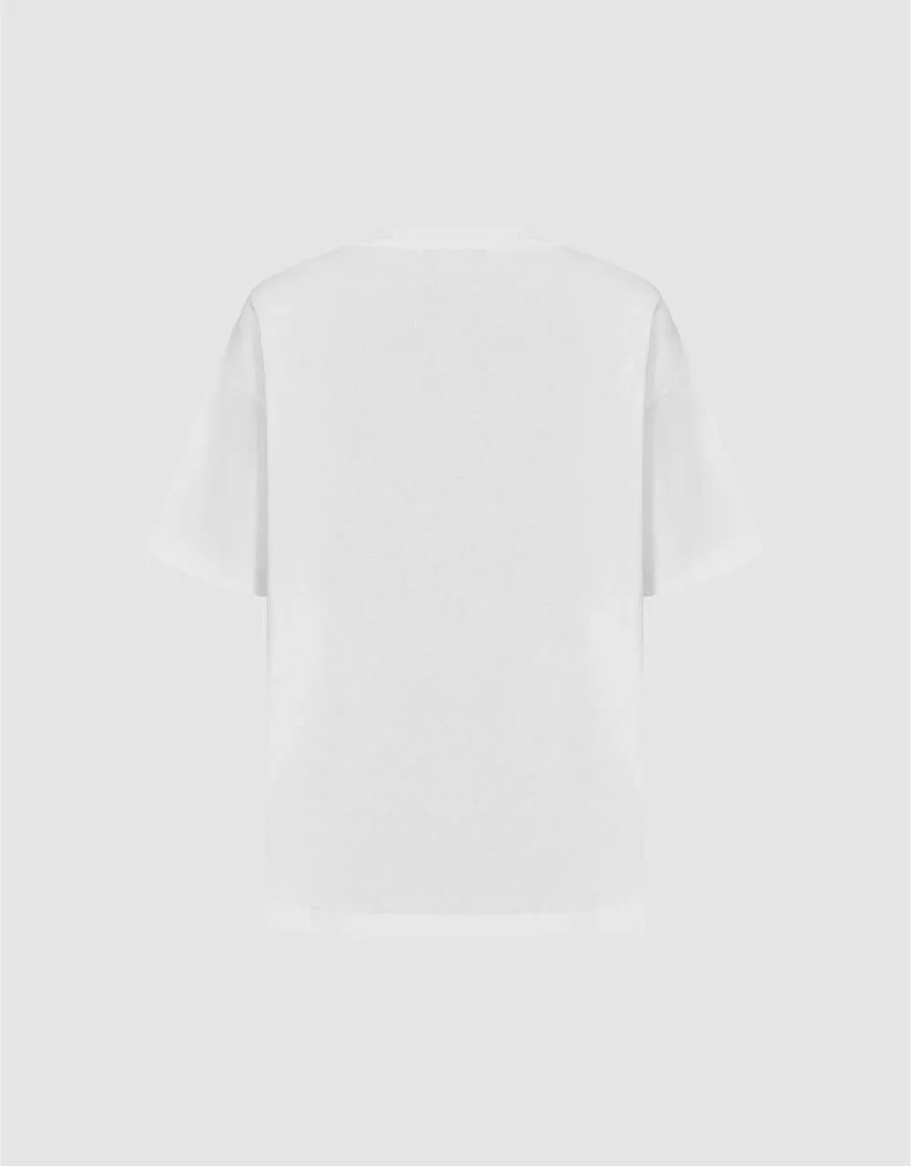 Crew Neck Loose T-Shirt sold by Urban Revivo product image thumbnail 5