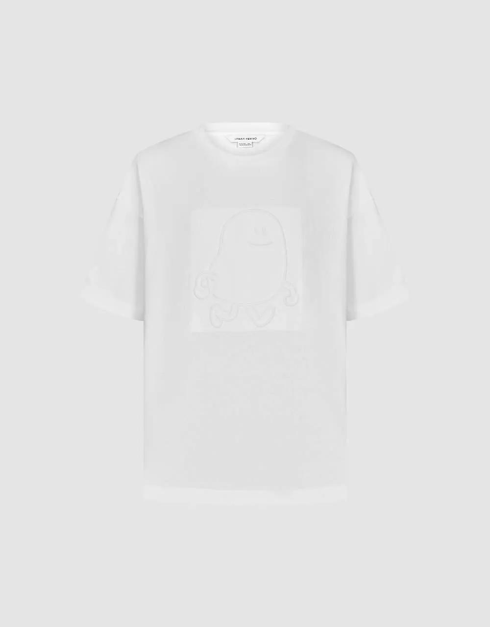 Crew Neck Loose T-Shirt sold by Urban Revivo