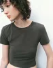 Crew Neck Knitted T-Shirt sold by Urban Revivo