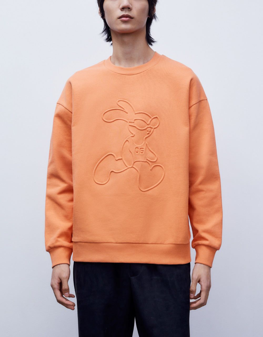 Bunny Print Crew Neck T-Shirt sold by Urban Revivo product image thumbnail 2