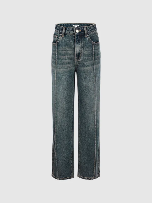 Wide-Leg Jeans sold by Urban Revivo