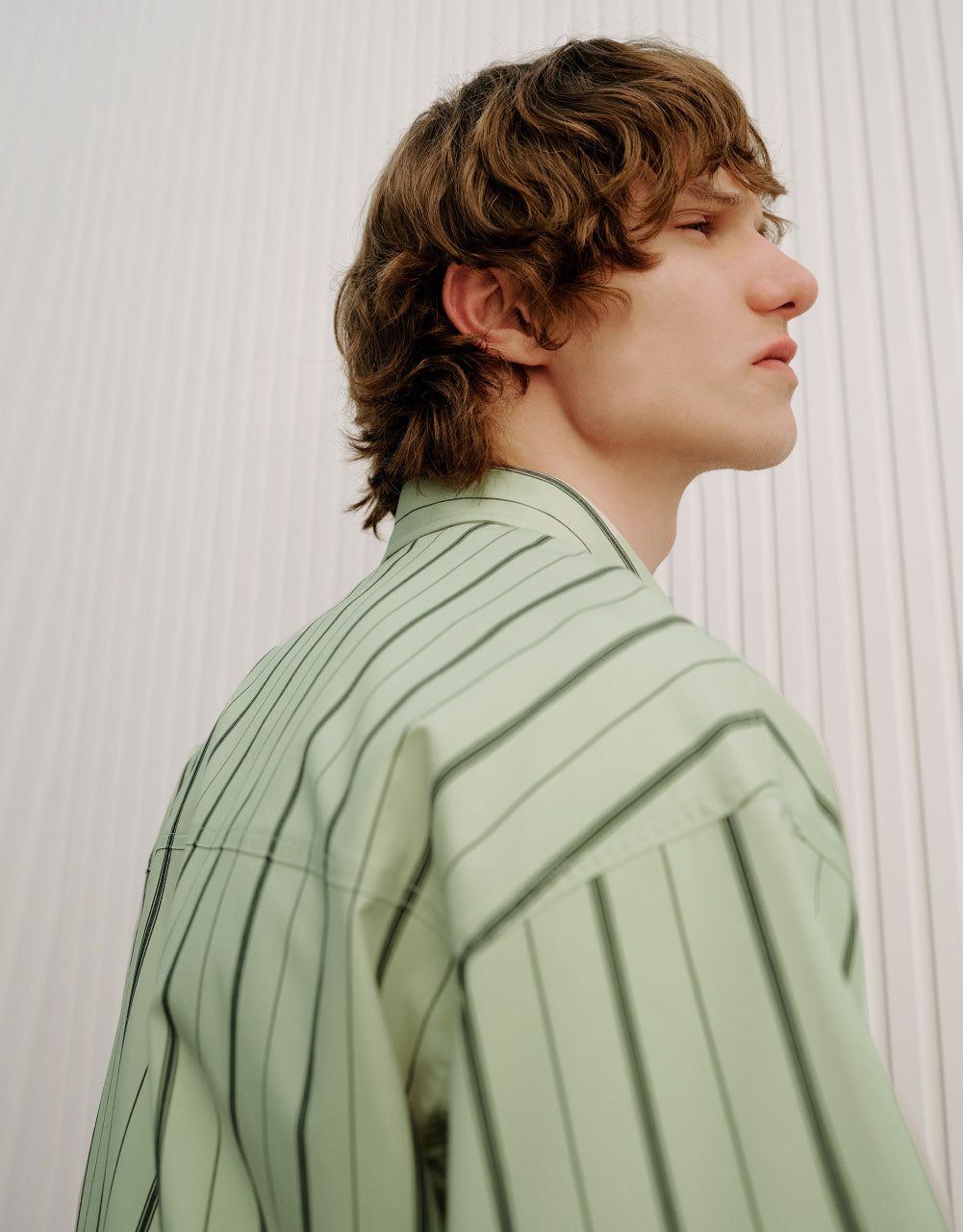 Striped Loose Shirt sold by Urban Revivo product image thumbnail 4