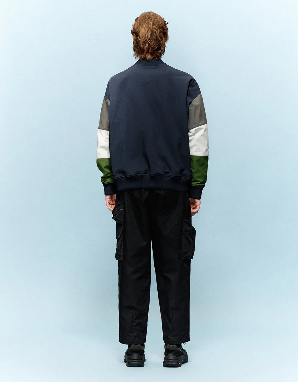 Colorblocks Loose Jacket sold by Urban Revivo product image thumbnail 4