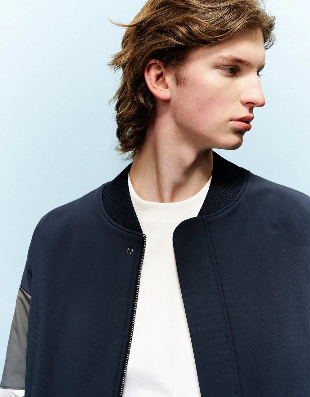 Colorblocks Loose Jacket sold by Urban Revivo product image thumbnail 5