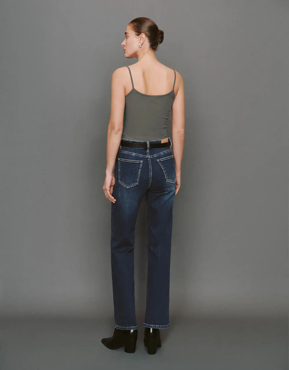 Basic V-Neck Knitted Cami Top sold by Urban Revivo product image thumbnail 5