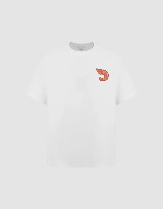 Printed Crew Neck Loose T-Shirt sold by Urban Revivo