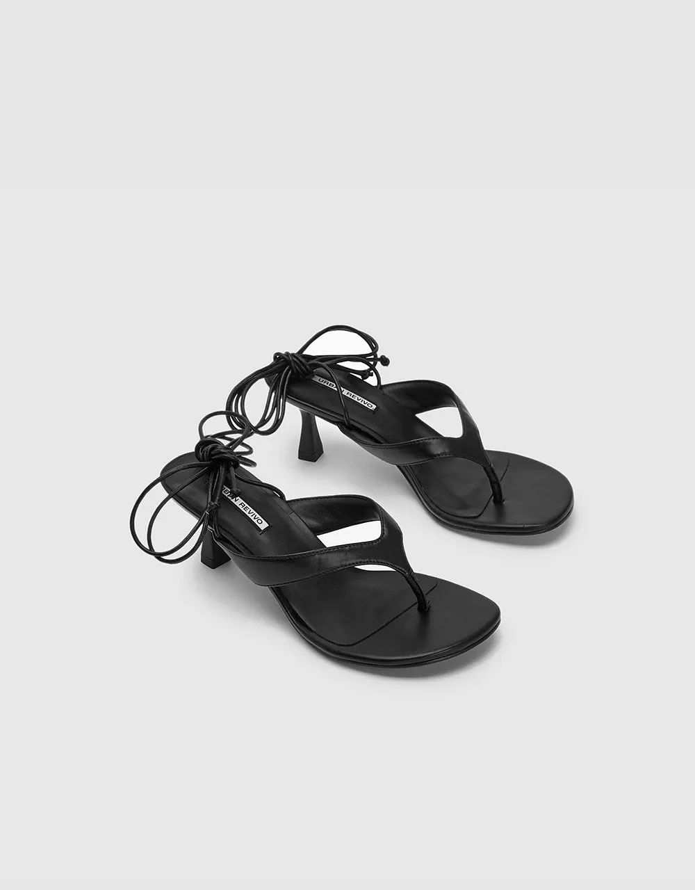 Toe Thong Heeled Sandals sold by Urban Revivo