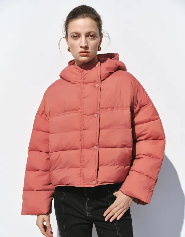 Hooded Padded Coat sold by Urban Revivo