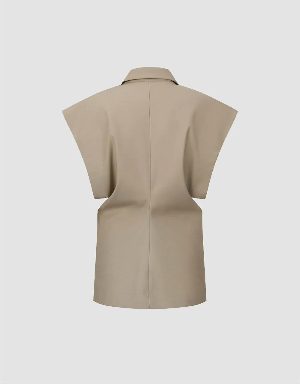 Skater Skinny Waistcoat sold by Urban Revivo product image thumbnail 5