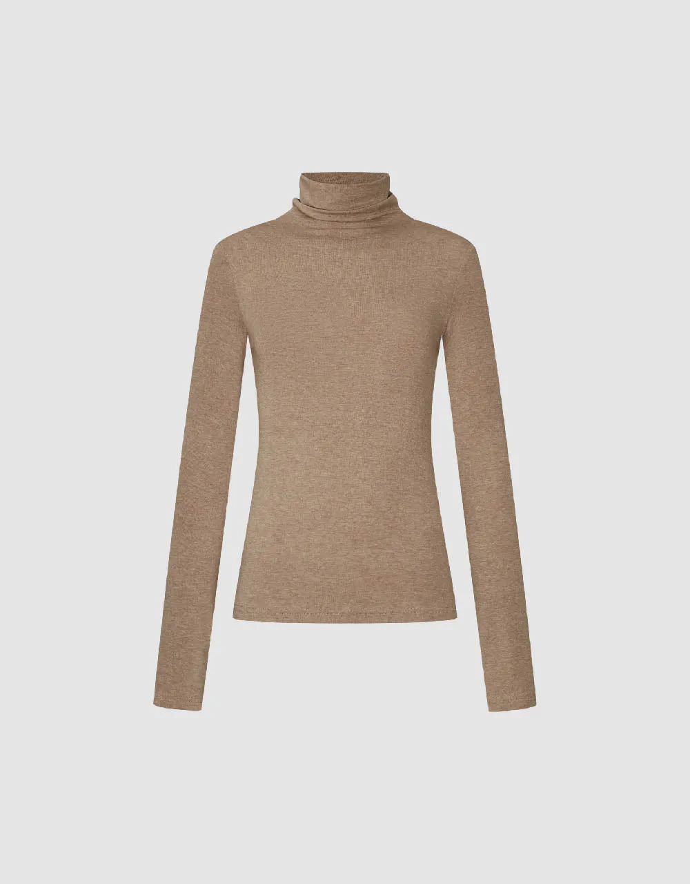 Turtle Neck Skinny T-Shirt sold by Urban Revivo product image thumbnail 2