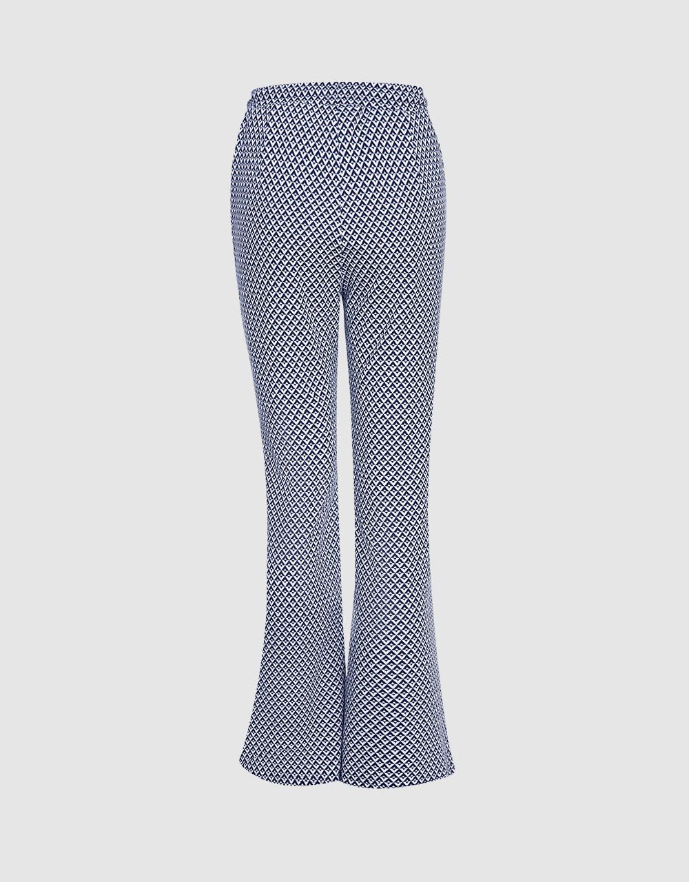 Houndstooth Flare Pants sold by Urban Revivo product image thumbnail 4