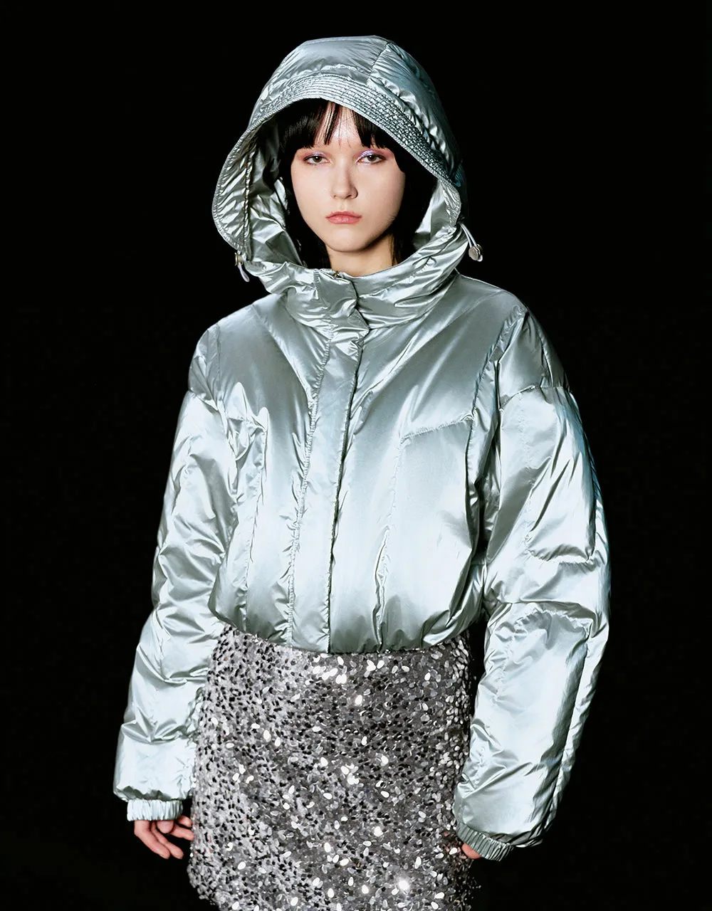 Hooded Puffer Jacket sold by Urban Revivo