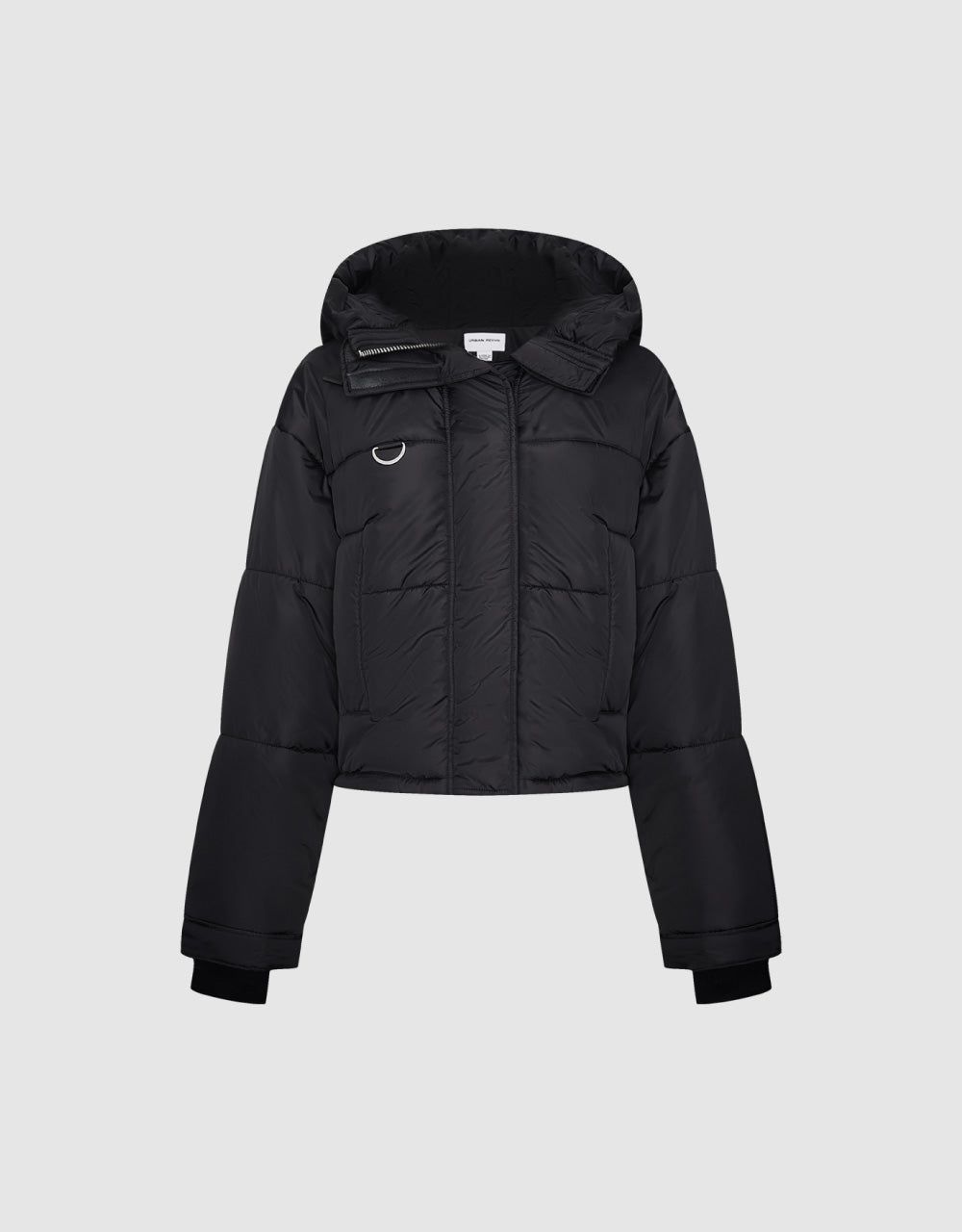 Drop Shoulder Hoodie Padded Coat sold by Urban Revivo product image thumbnail 2