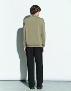 Drawstring Waist Straight Pants sold by Urban Revivo