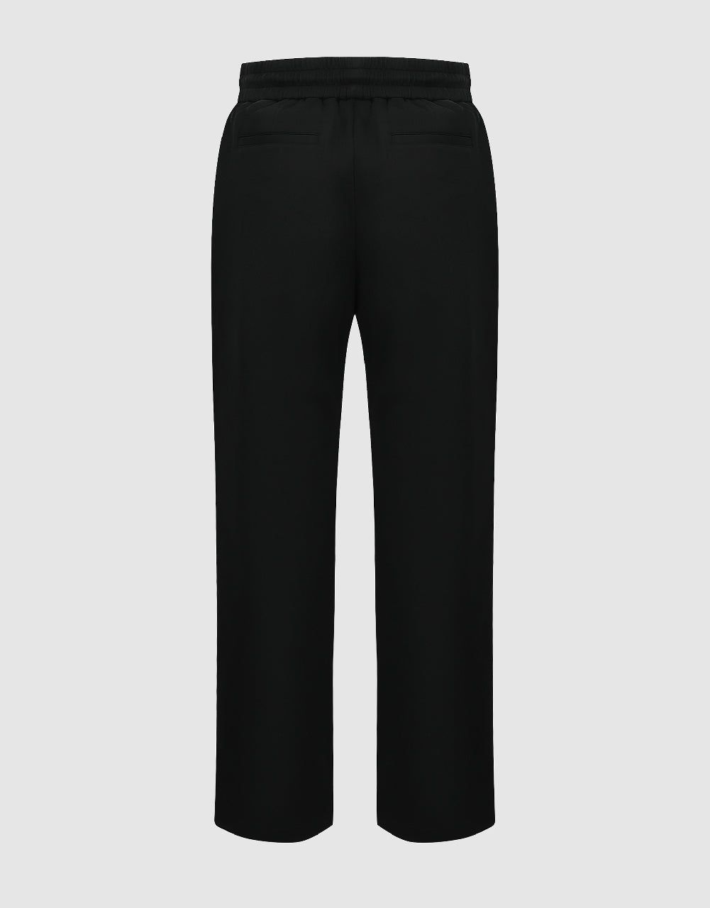 Drawstring Waist Straight Pants sold by Urban Revivo product image thumbnail 3