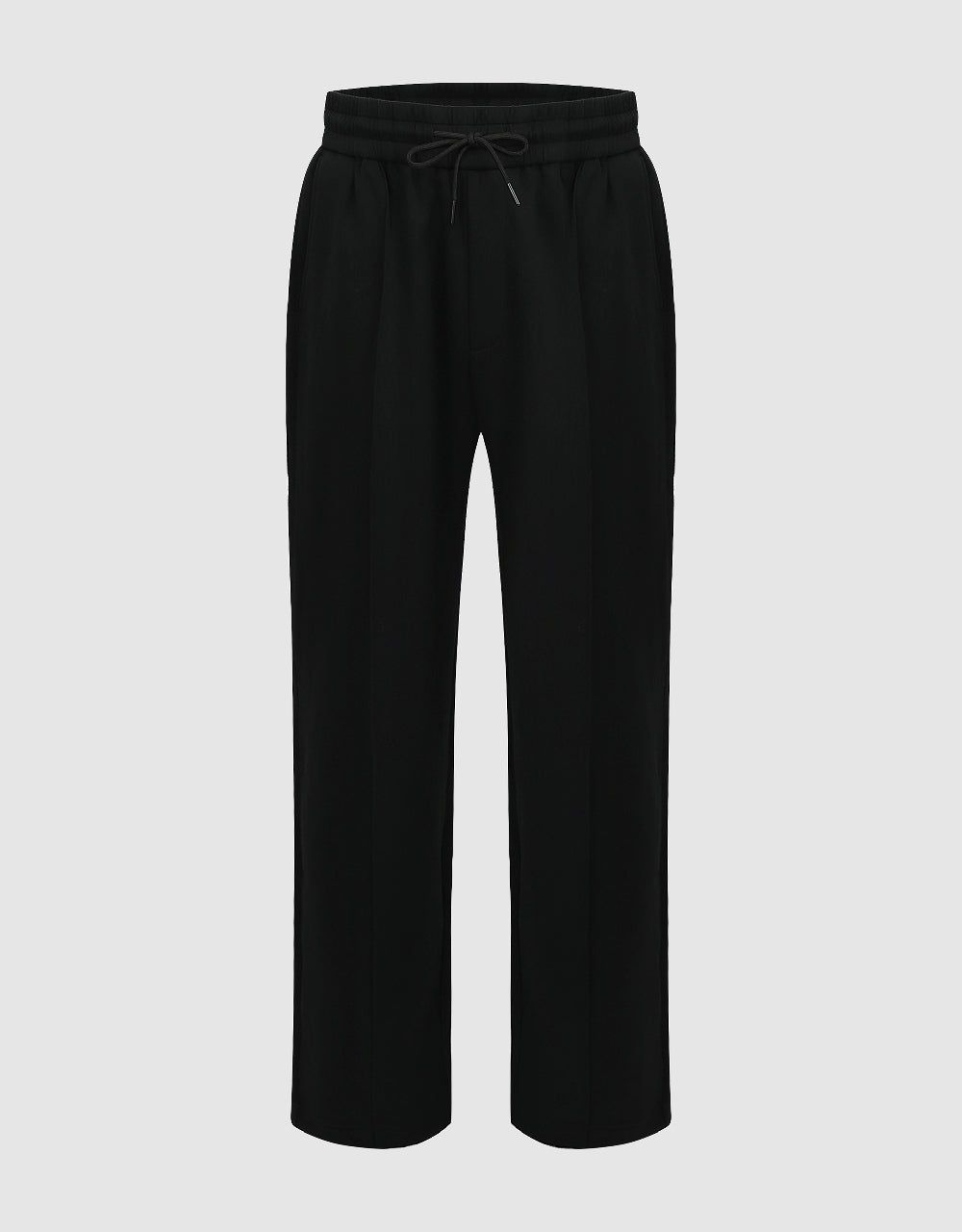 Drawstring Waist Straight Pants sold by Urban Revivo