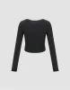 Letter Printed U Neck Knitted T-Shirt sold by Urban Revivo