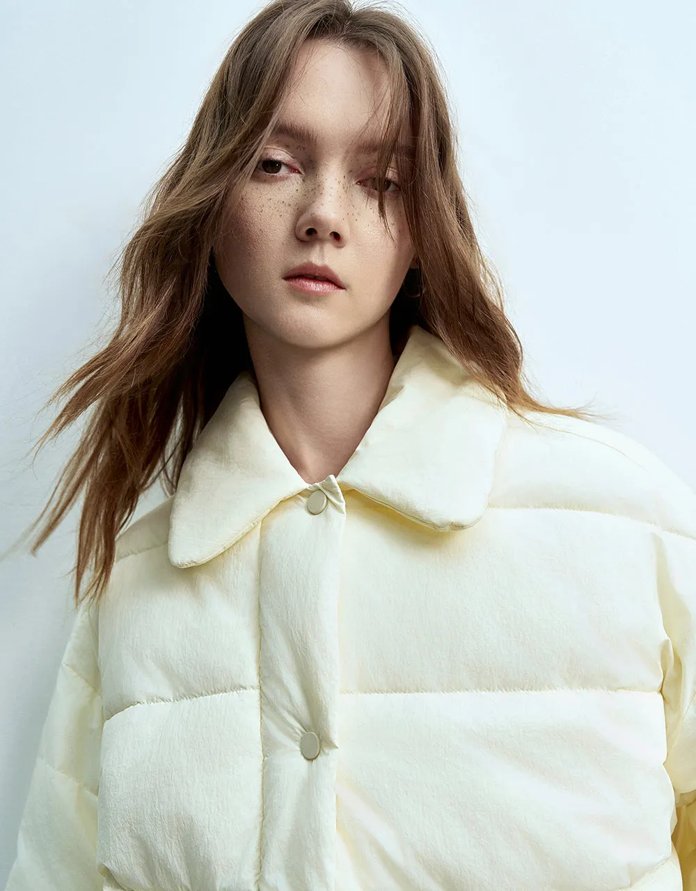 Straight Padded Coat sold by Urban Revivo product image thumbnail 5