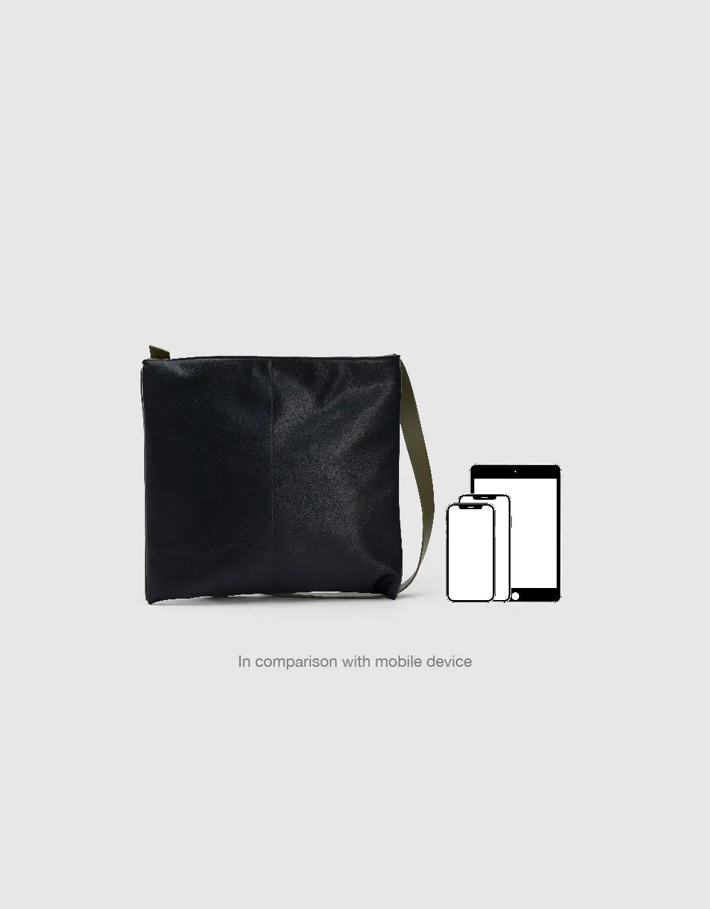 Vegan Leather Crossbody Bag sold by Urban Revivo product image thumbnail 2