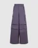 Multi-Pocket Wide-Leg Pants sold by Urban Revivo