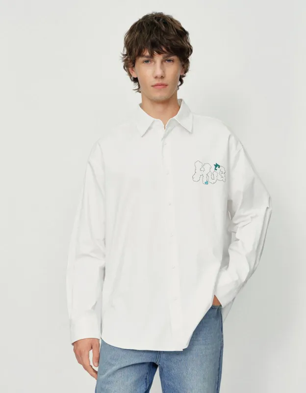 Waffle Textured Oversized Shirt sold by Urban Revivo