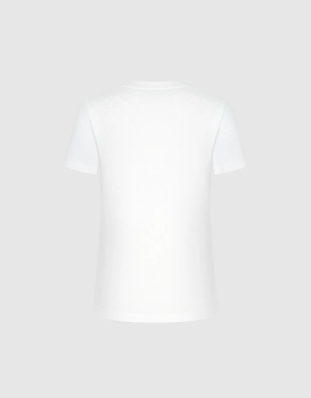 Crew Neck Straight T-Shirt sold by Urban Revivo product image thumbnail 5