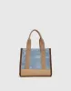 Two Toned Denim Shoulder Bag sold by Urban Revivo