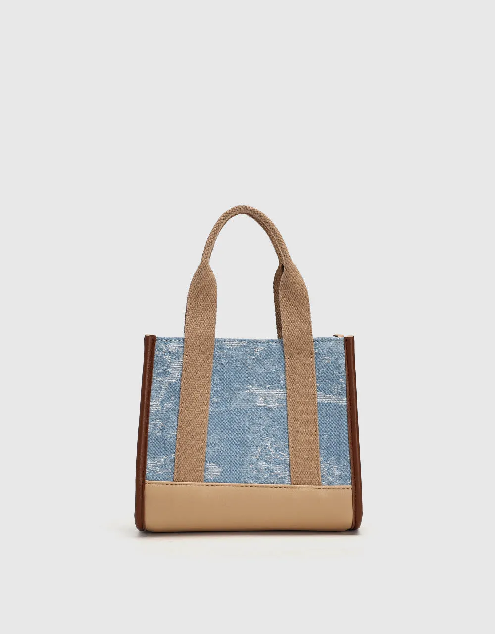 Two Toned Denim Shoulder Bag sold by Urban Revivo product image thumbnail 4