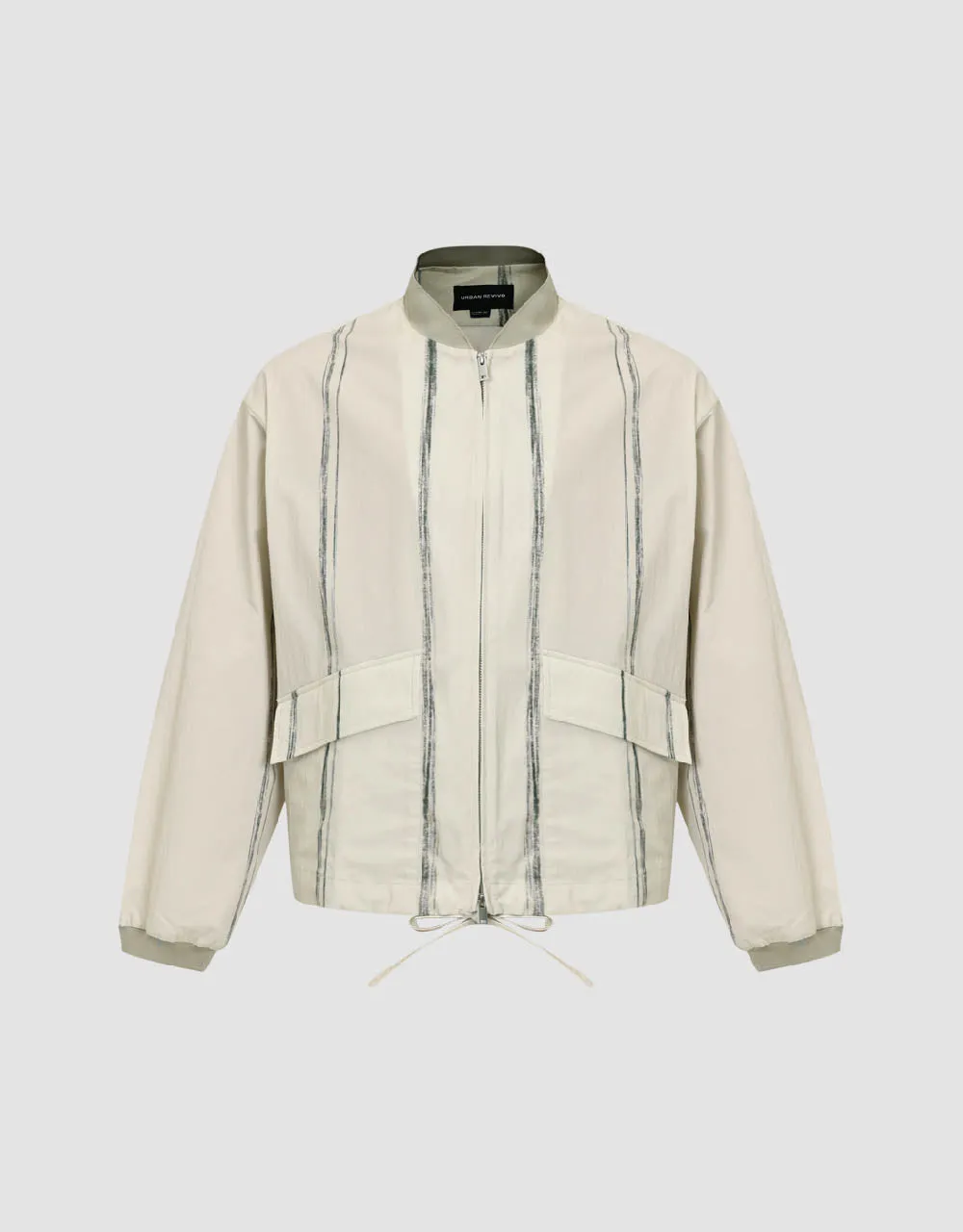 Zipper Front Straight Jacket sold by Urban Revivo product image thumbnail 2