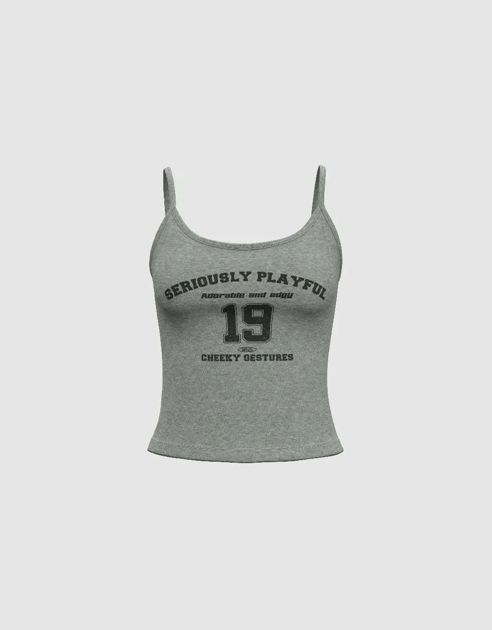 Printed U Neck Cami Top sold by Urban Revivo product image thumbnail 2