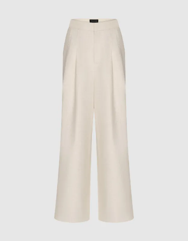 Wide-Leg Loose Pants sold by Urban Revivo