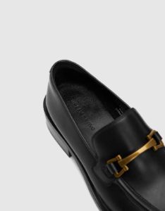 Vegan Leather Round Loafers sold by Urban Revivo