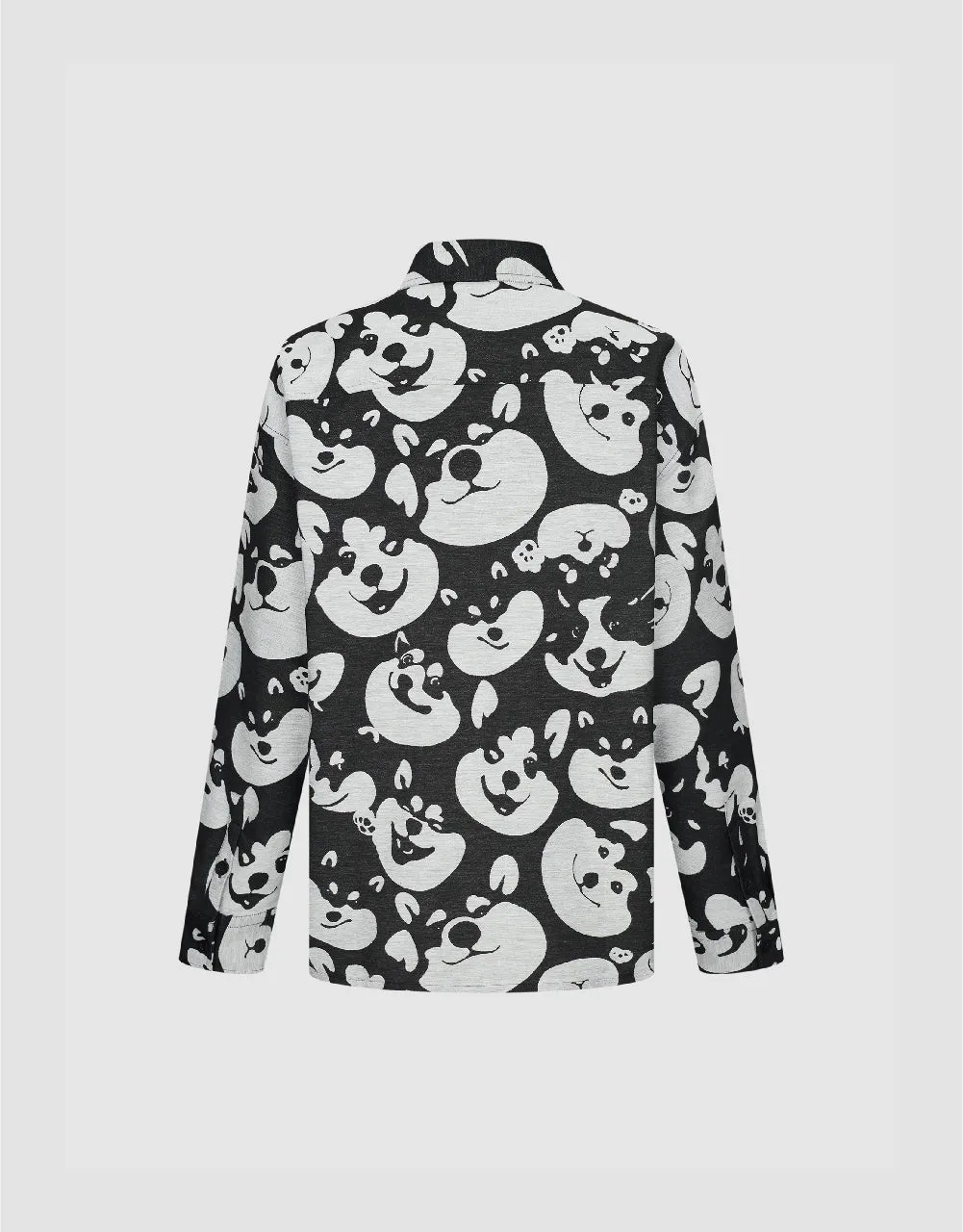 Dog Printed Oversized Shirt sold by Urban Revivo product image thumbnail 2