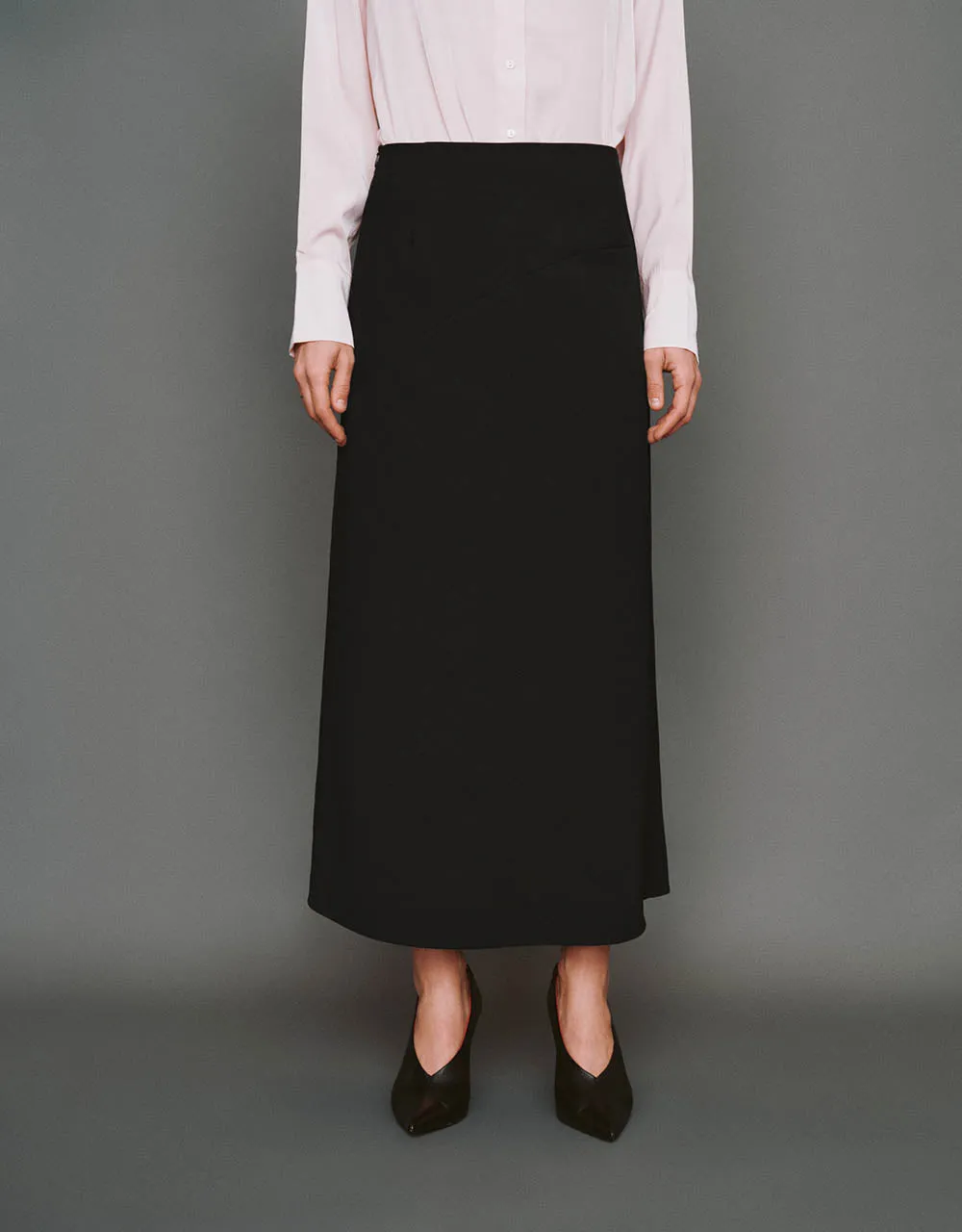 Midi Fishtail Skirt sold by Urban Revivo product image thumbnail 2