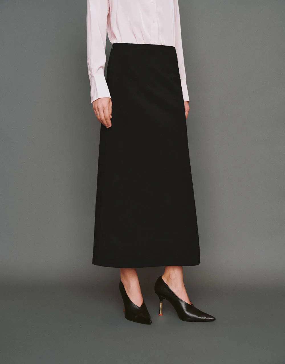 Midi Fishtail Skirt sold by Urban Revivo product image thumbnail 4