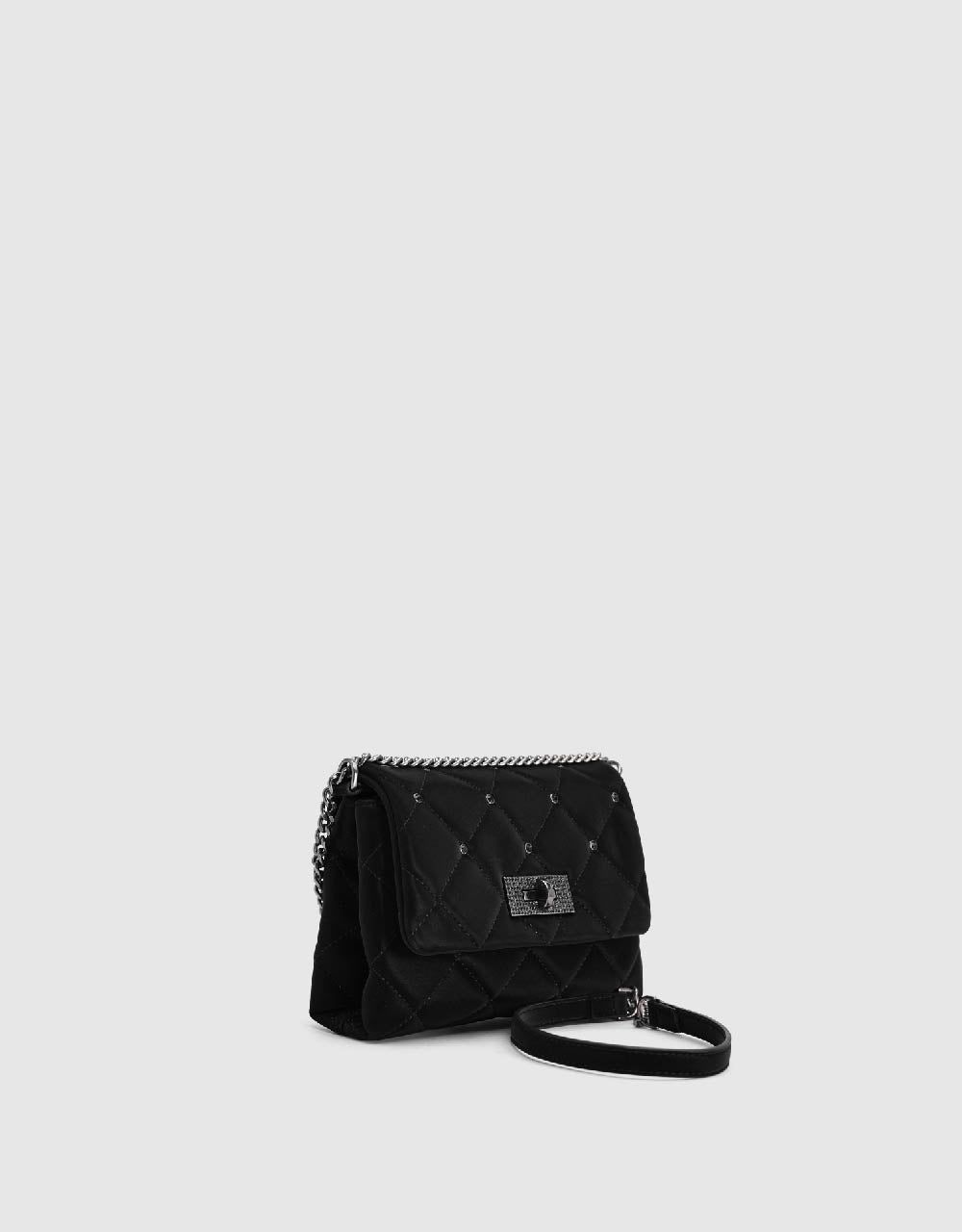 Rhinestone Decor Quilted Shoulder Bag sold by Urban Revivo product image thumbnail 2