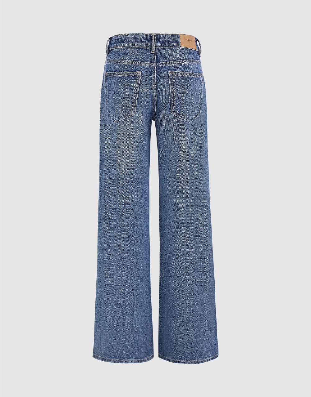 Wide-Leg Jeans sold by Urban Revivo product image thumbnail 3