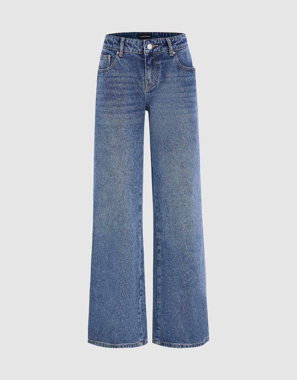 Wide-Leg Jeans sold by Urban Revivo