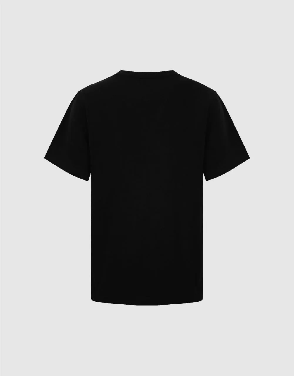 Crew Neck Straight T-Shirt sold by Urban Revivo product image thumbnail 5