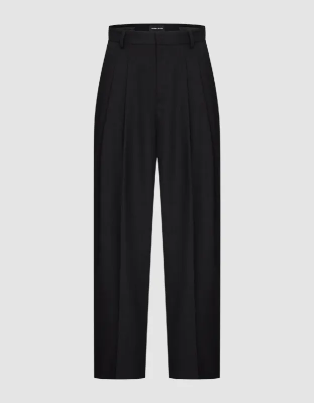 Tailored Wide-Leg Pants sold by Urban Revivo